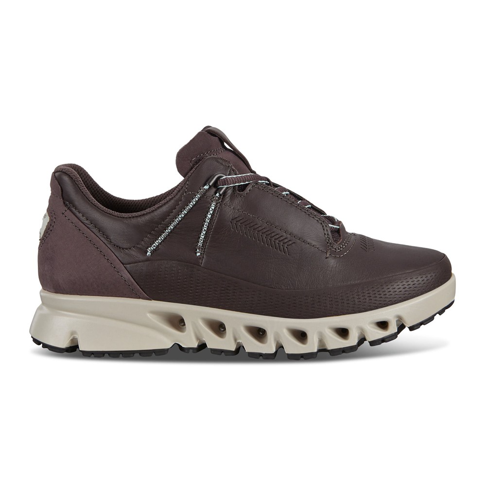 Tenis Outdoor Mujer - ECCO Multi-Vent - Grises Oscuro - YFA253674